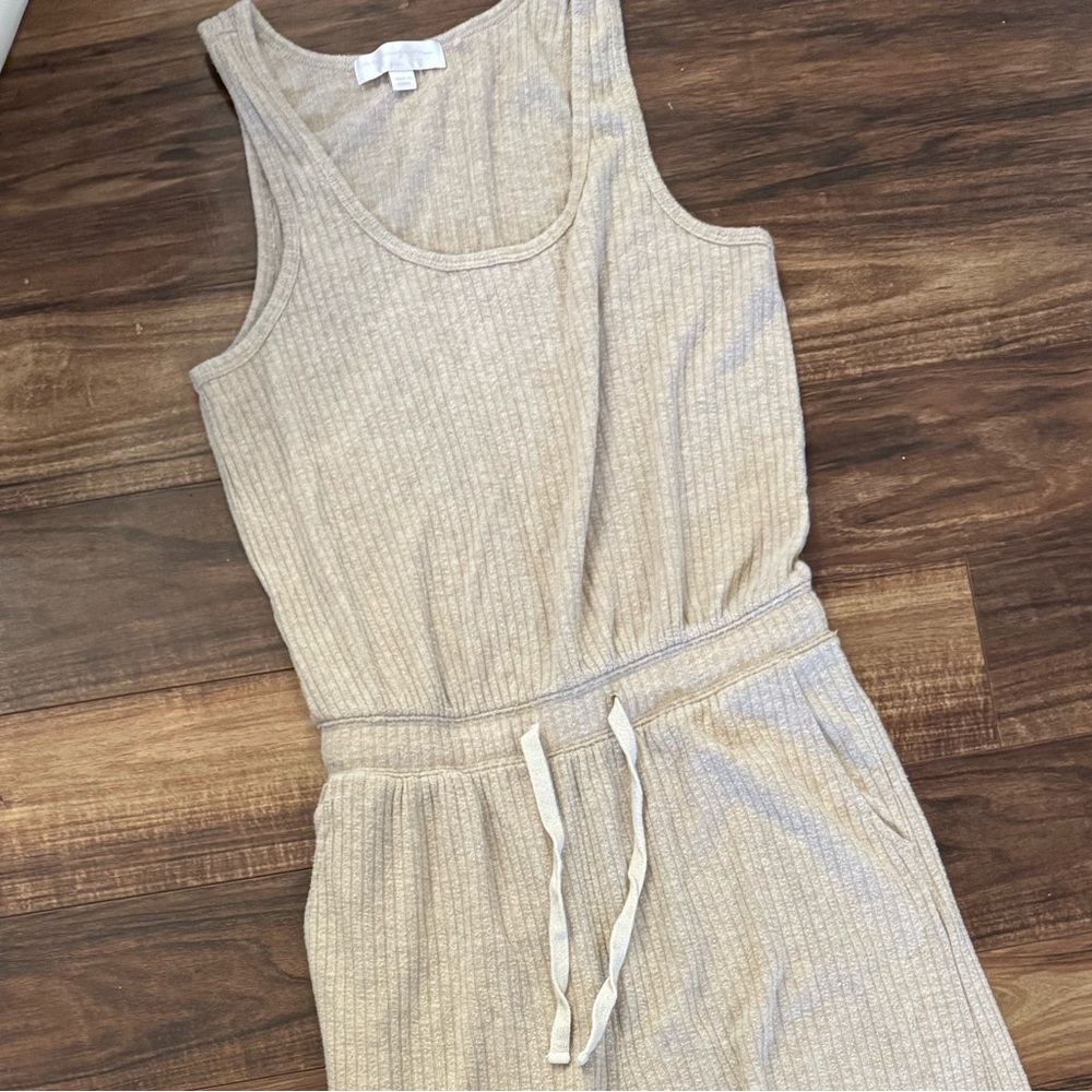 Spiritual Gangster Women's Cream Jumpsuit